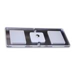 PLAFONIERA RETTANGOLARE LED 6.3W 4000K CON LUCE NOTTURNA