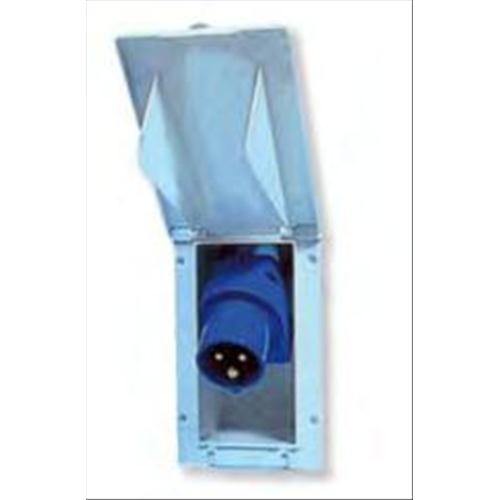 TOMA DE CORRIENTE MACHO FIJA 230V AGUJERO 135X70MM BLANCO