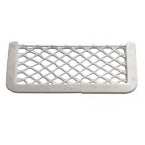 RETE PORTA OGGETTI CON CORNICE 180X365MM BIANCA