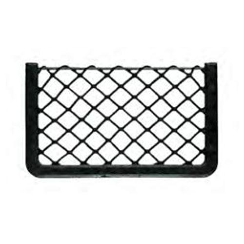 RETE PORTA OGGETTI CON CORNICE 210X415MM NERA