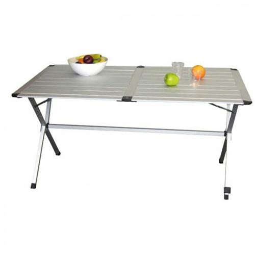TAVOLO ALLUMINIO PIEGHEVOLE GAP LESS 6P 140 X 80