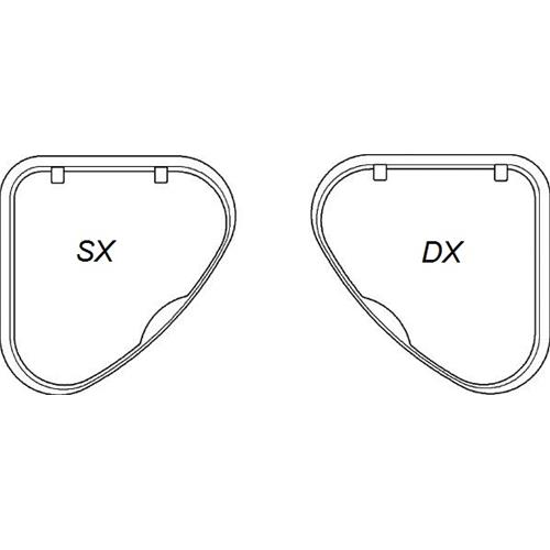 PIANO COTTURA A GAS CON 3 FUOCHI SERIE BASIC LINE 330 SX