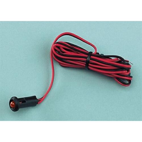 INDICATORE SPIA LED LAMPEGGIANTE 12V DIAM.11MM