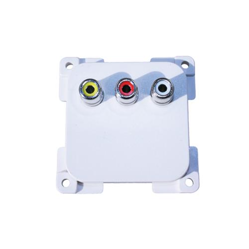 PRESA AUDIO VIDEO RCA BIANCO