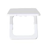 CORNICE A UN MODULO BIANCO CON COPERCHIO