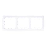CORNICE A TRE MODULI BIANCO