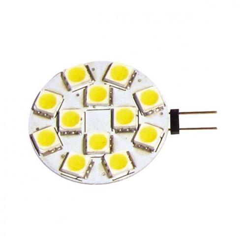 LAMPADA LED G4 240LUM 2,2W 12-24V ATTACCO LATERALE BLISTER 2PZ