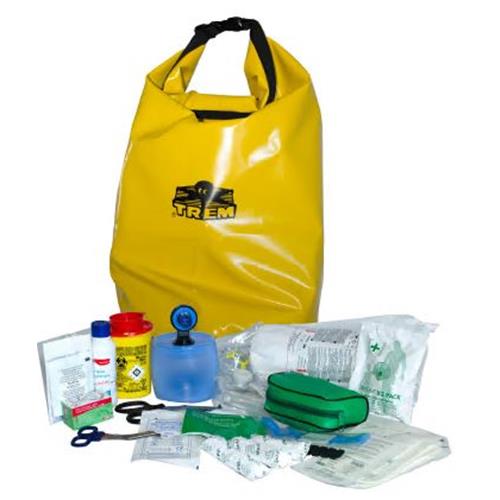 KIT PRONTO SOCCORSO IN SACCA IMPERMEABILE TAB. D RINA D.M. 01/10/2015