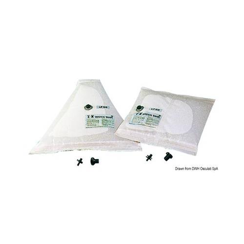 SERBATOIO BIANCO PER ACQUA 150LT 64X135 RETTANGOLARE FLESSIBILE