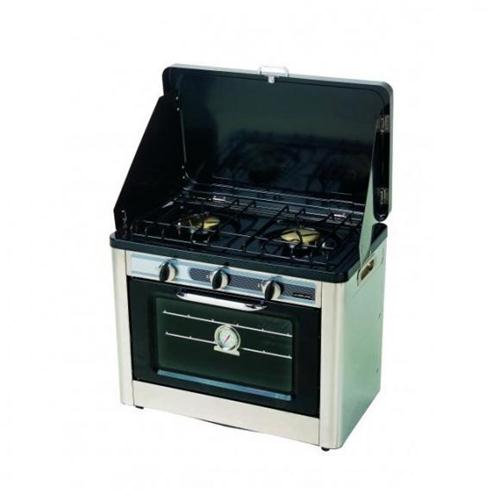 FORNELLO 2 FUOCHI + FORNO/GRILL BUTANO/PROPANO