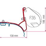 STAFFE PER F35 ADAPTER VW T5/T6 MULTIVAN/TRANSPORTER 98655-747