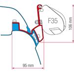 STAFFE PER F35 ADAPTER VW T5/T6 CALIFORNIA 98655-748