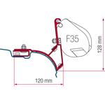 STAFFE PER F35 ADAPTER VW T5/T6 MULTIVAN/TRANSPORTER 98655Z004