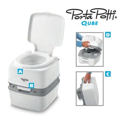 WC TOILETTE PORTATILE PORTA POTTI QUBE PP335