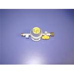 REGOLATORE GAS 30MB 1.5KG/H FISS. A PARETE ING. E USC. 8MM