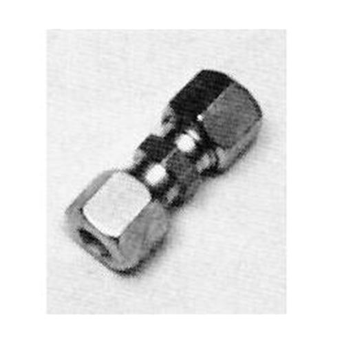 RACCORDO DIRITTO ACCIAIO 8/6MM