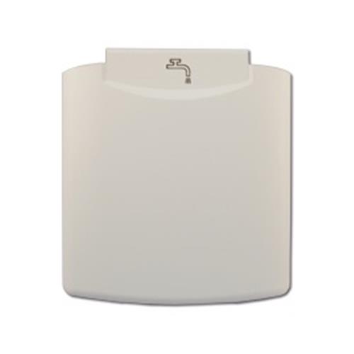 BOCCHETTONE/PRESE DIAM 92MM SOLO COPERCHIO DI RICAMBIO BIANCO