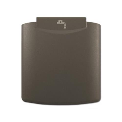 BOCCHETTONE/PRESE DIAM 92MM SOLO COPERCHIO DI RICAMBIO GRIGIO