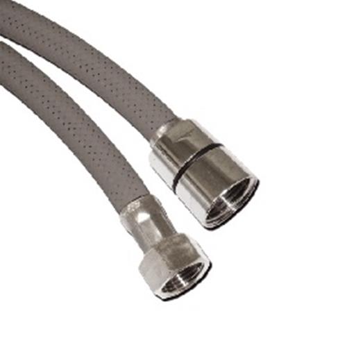 FLESSIBILE PER DOCCETTA 1.5MT TESSUTO GRIGIO EPDM 1/2C - 3/8F