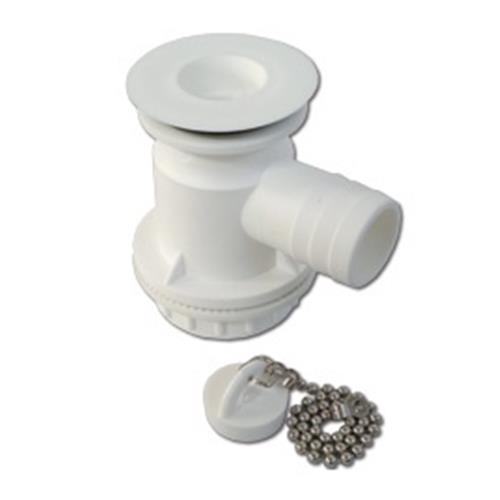 PILETTA DRITTA CON SIFONE DIAM 25MM