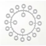 RONDELLE SOTTOVITE Ø5,5 BIANCO 100PZ