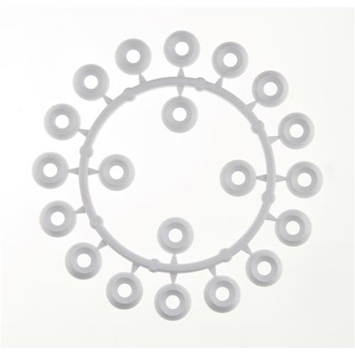 RONDELLE SOTTOVITE Ø5,5 BIANCO 100PZ