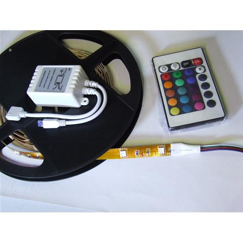 STRISCIA 5MT 300 LED SMD RGB CON TELECOMANDO