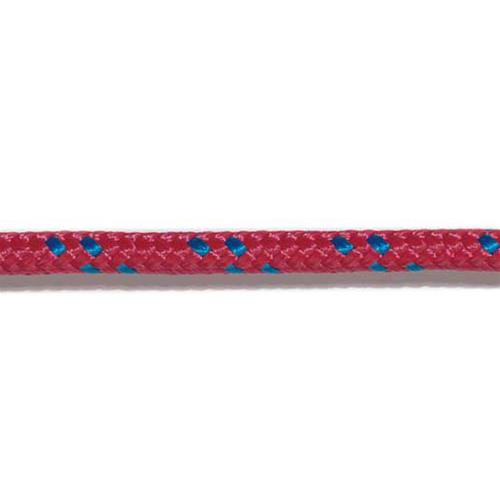 “SPECIAL TREM” TRECCIA POLIPROPILENE Ø MM.8 ROSSA FILO BLEU