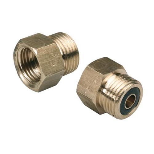 RIDUZIONE BOMBOLA ITALIA W20X1/14"SX F REGOLATORE TEDESCO W21.8X1/14" SX M