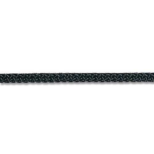 “IBIZA UNI COLOR” DOPPIA TRECCIA POLIESTERE Ø MM.3 NERO