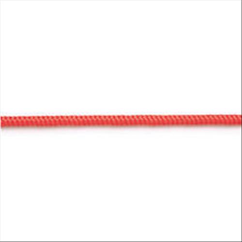 “IBIZA UNI COLOR” DOPPIA TRECCIA POLIESTERE Ø MM.2 ROSSO