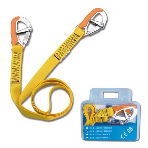 CINGHIA DI SICUREZZA “HERCULES I” MT.2 CON 2 MOSCHETTONI AUTOBLOCCANTI