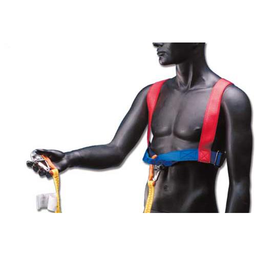 CINTURA DI SICUREZZA OLTRE 50KG CON GINGHIA E 2 MOSCHETTONI