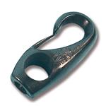 GANCIO NYLON A MOSCHETTONE NERO Ø MM.4