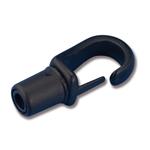 GANCIO A MONTAGGIO AUTOMATICO Ø MM.8 NERO