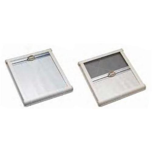 OSCURANTE ZANZARIERA A CASSETTA GRIGIO PER FINESTRA FORO 500MM