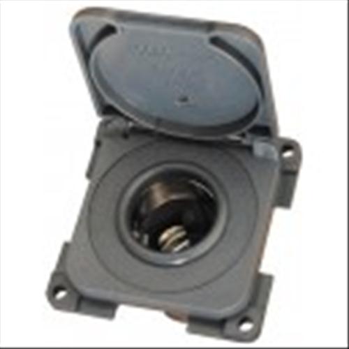 PRESA 12V AUTO (TIPO ACCENDISIGARI) CON COPERCHIO MARRONE MP12AC/M
