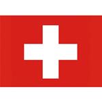 BANDIERA IN POLIESTERE 30X45CM SVIZZERA