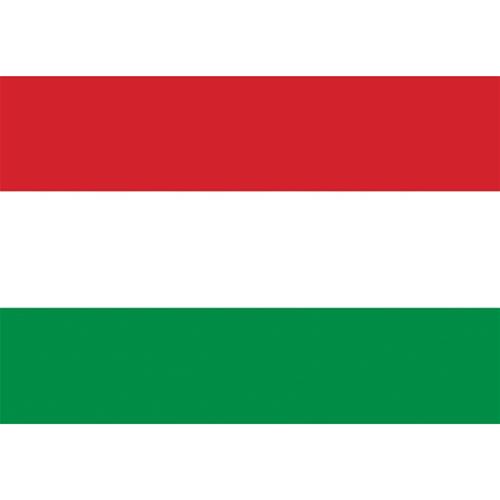 BANDIERA IN POLIESTERE 20X30CM UNGHERIA