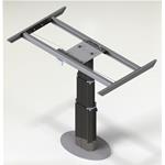 GAMBA PER TAVOLO TELESCOPICA CON TRASLATORE 4 DIR. GALAXY 730/338MM