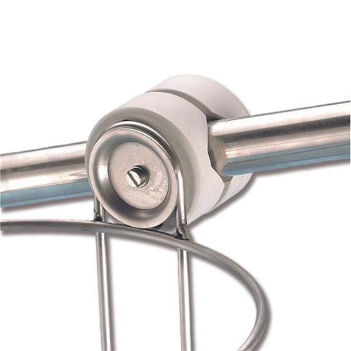 MORSETTO INOX Ø22/30MM PER PORTA PARABORDI