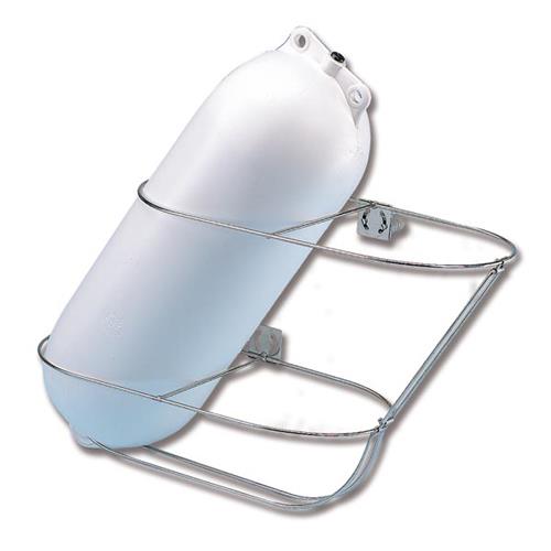 PORTAPARABORDI FILO INOX Ø190MM PER 2 PARABORDI