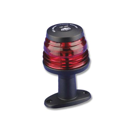 FANALE 12V “POLE 360°” A 360°20MT NON GOVERNO CON BASETTA NERO