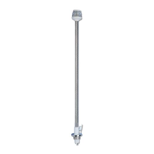 FANALE 12V “POLE 360°” A 360°20MT ASTA BAIONETTA ATTACCO PIANO 1000MM BIANCO