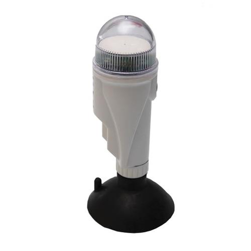 FANALE LED 12V BIANCO 360° CON VENTOSA