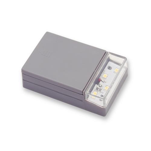 PLAFONIERA MINI A LED CON INTERRUTTORE DA PORTA PER ARMADIO A BATTERIE