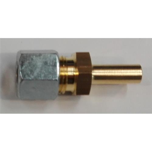 RACCORDO DIRITTO ACCIAIO FEMMINA 10MM MASCHIO 8MM