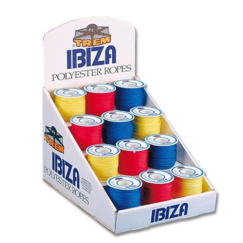 ESPOSITORE TAVOLO TRECCIA "IBIZA UNIOLOR" CON 24 BOBINE