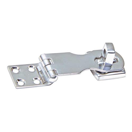 CERNIERA INOX CON PORTALUCCHETTO GIREVOLE 70X25MM