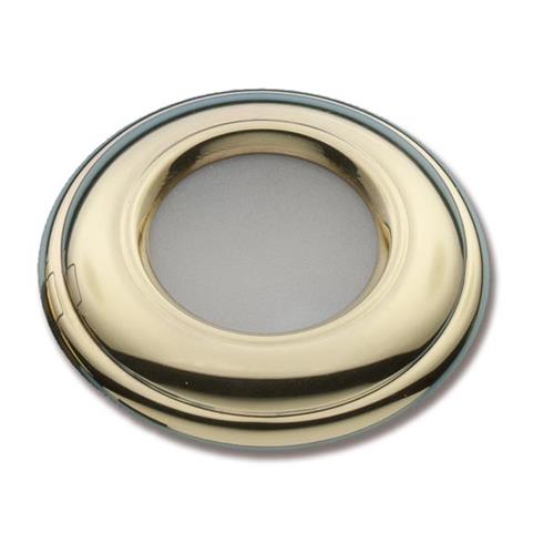 FARETTO 12V DA INCASSO ALOGENO Ø90MM OTTONE